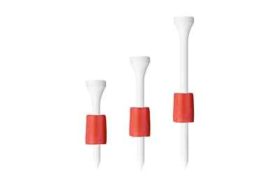 myTee Kunststoff-Tees mit Stopper / Golftees / Golf / 72mm