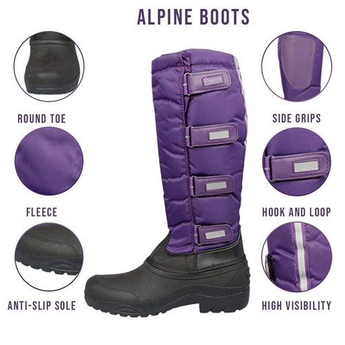 Womens Riding Mucker Boots Fleece Lined 
