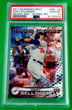 CODY BELLINGER RC (PSA 10) ~ 2017 Bowman's Best R/R Atomic Ref. FREE SHIPPING!