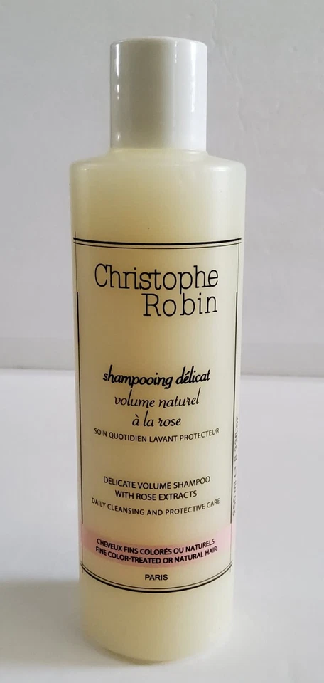 Champú Christophe Robin volumen delicado con extractos de rosa 8,33 oz/250 ml Foto 3 de 4