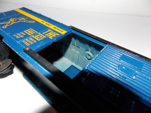 LIONEL 6464-825 The Alaska Railroad Boxcar Painted Blue Gray Mould - Picture 17 of 22