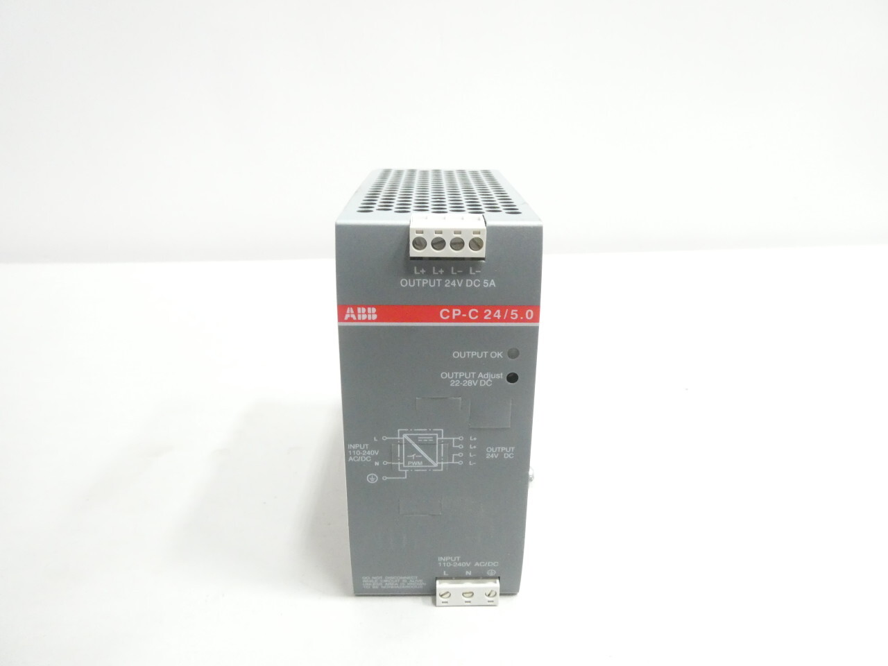 Abb CP-C 24/5.0 1SVR427024R0000 Switch Mode Power Supply 110-240v-ac 24v-dc 120w