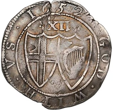 Great Britain - 1652 Commenwealth Shilling - NGC XF Details - A SUPERB SPECIMEN!