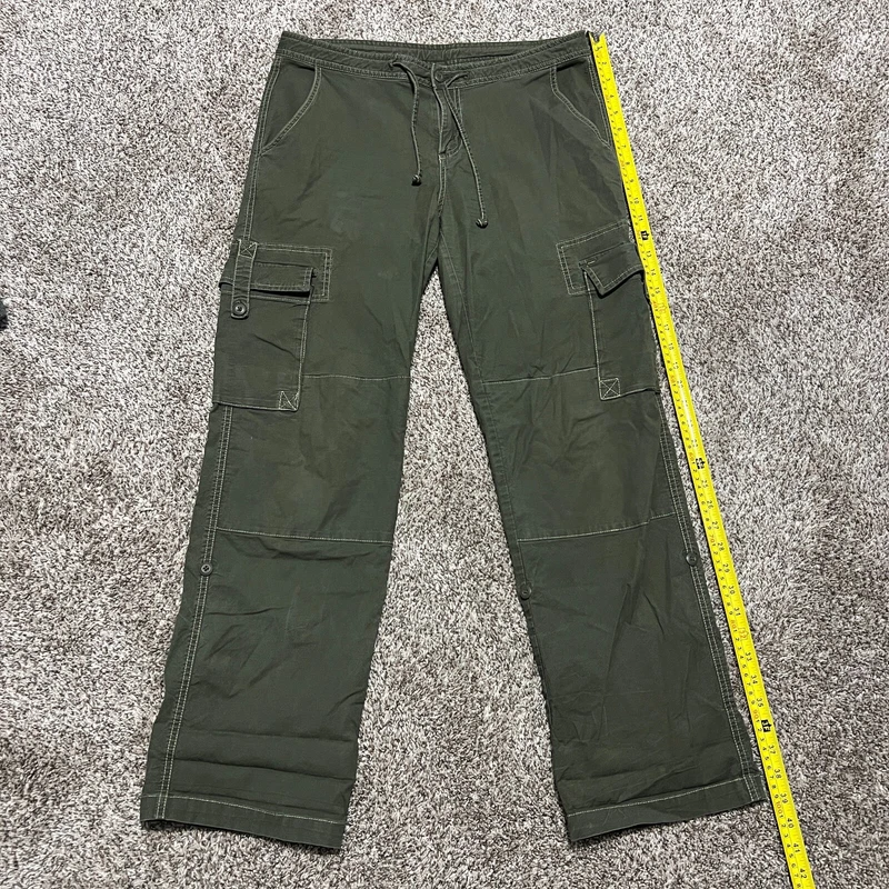 prana outdoor cargo roll up low rise pants