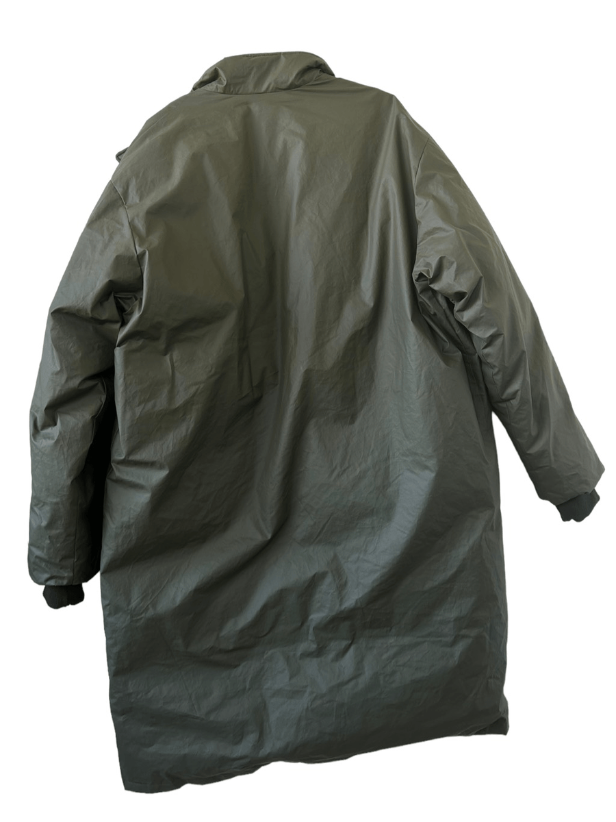 Yeezy season 3 Military Green Waxed Down Parka Jacket Mens Yeezy season 3 Military Green Waxed Down Parka Jacket Mens