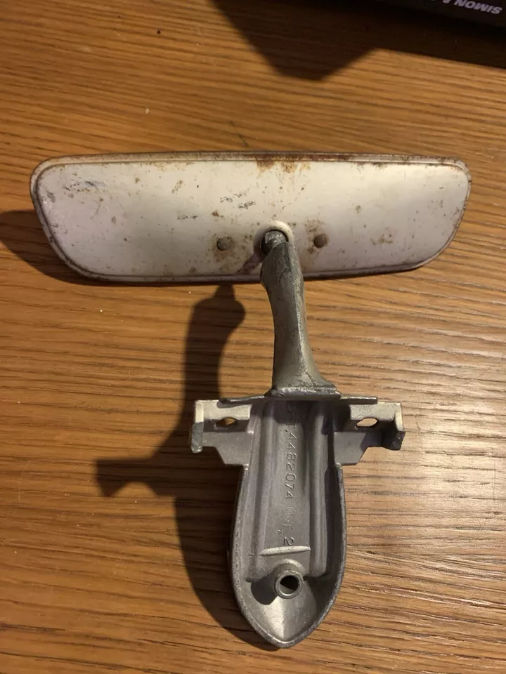 1965 Pontiac & Chevrolet Original Inside Rear View Mirror & Mount PT4482074 - Image 2 of 4