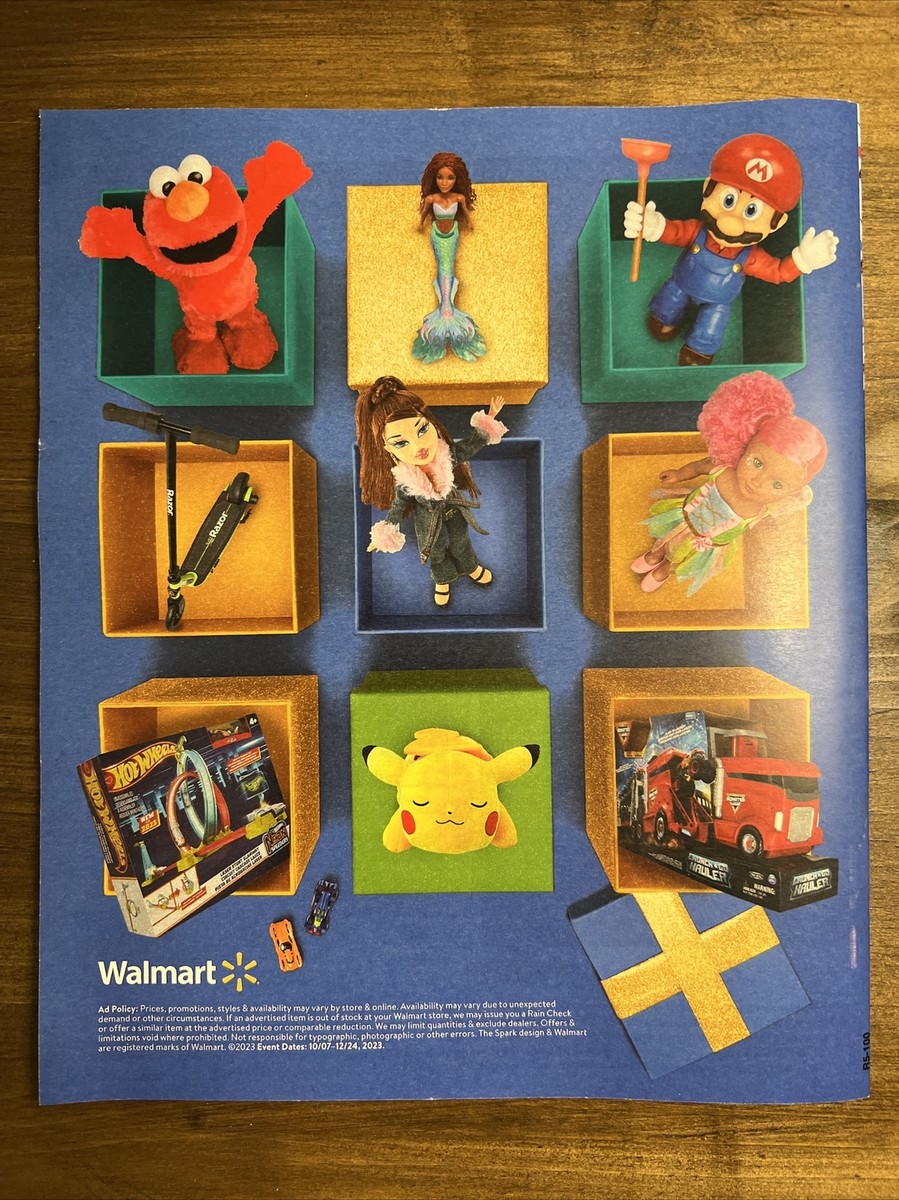 2023 WALMART Toys Gift Kids Catalog Christmas NEW