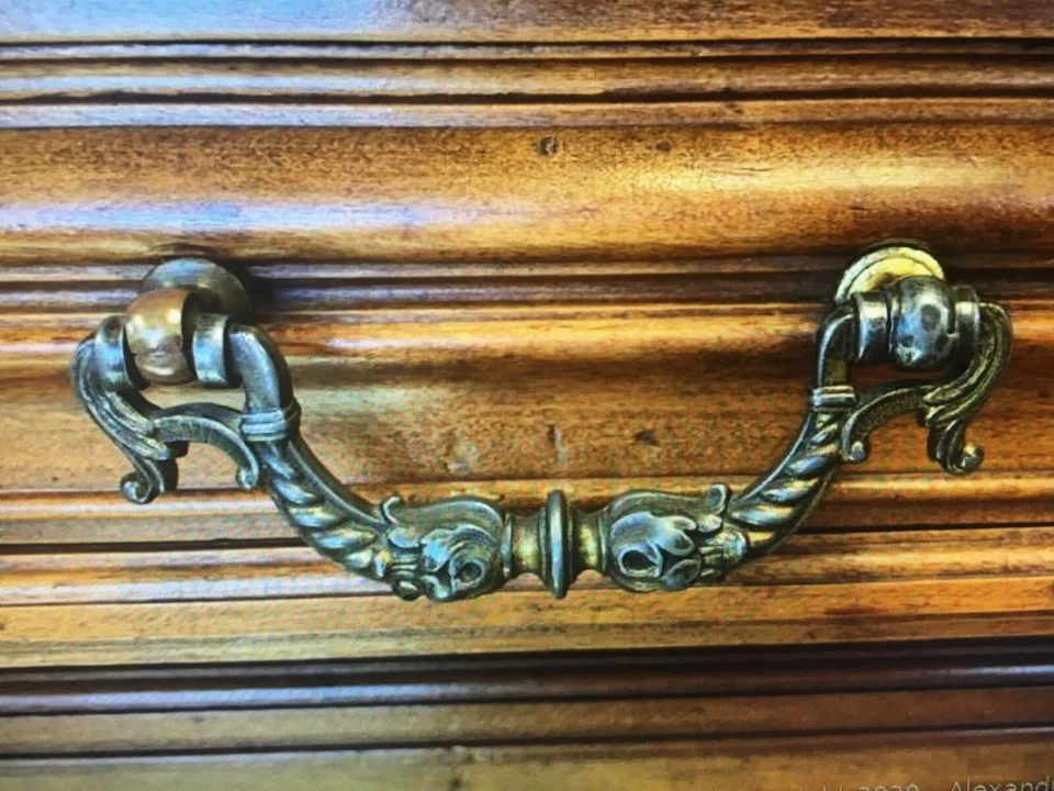 Servidor victoriano francés europeo con tapa de mármol Foto 4 de 4