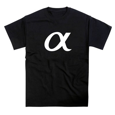 Alpha Symbol Game Dev Build Programmierer Programmierung T-Shirt