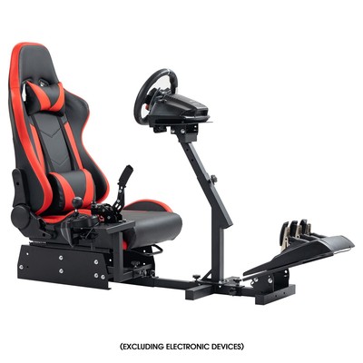 Mokapit G920 Racing Sim Cockpit mit Rotem Sitz Fit für Logitech G25 G27 G920 G29