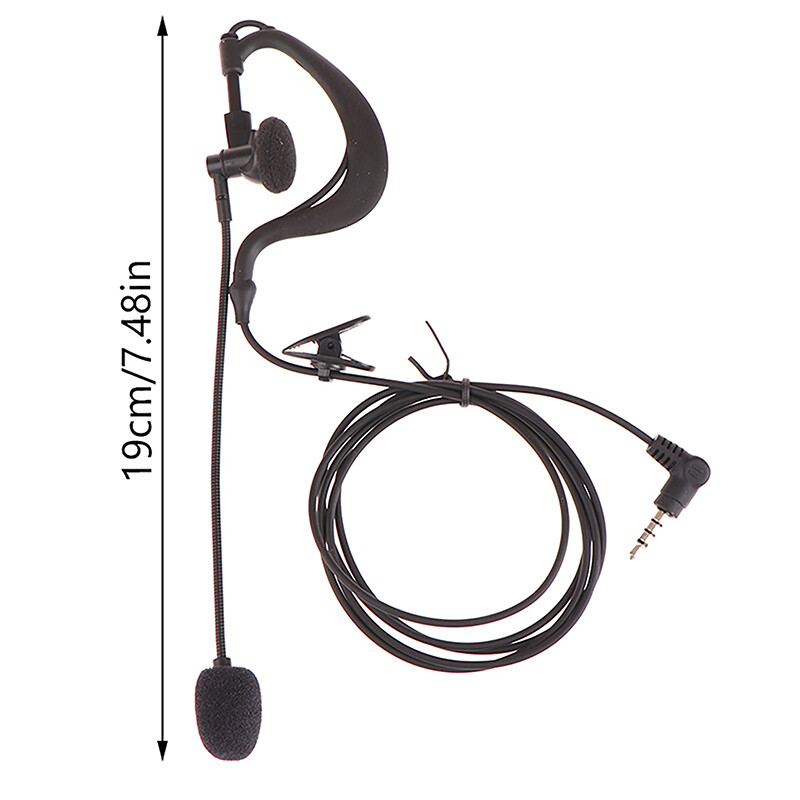Full Duplex Twoway Football Referee Earpiece For V6 V4 FBIM Helmet