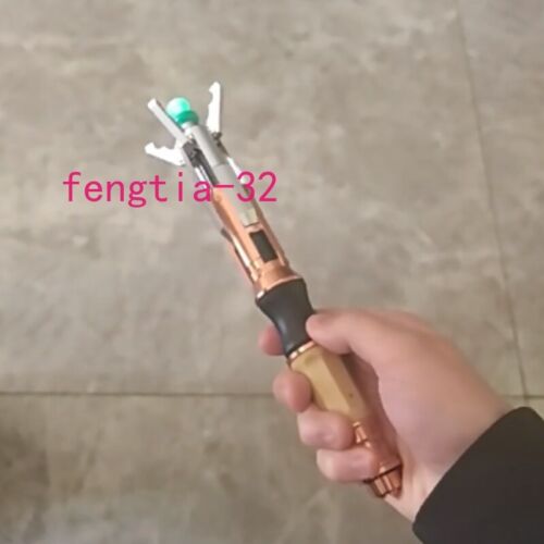 Doctor Who 11. Metall Sonic Schraubendreher Cosplay Requisiten Replik LED Licht Geschenk NEU - Bild 10 von 11