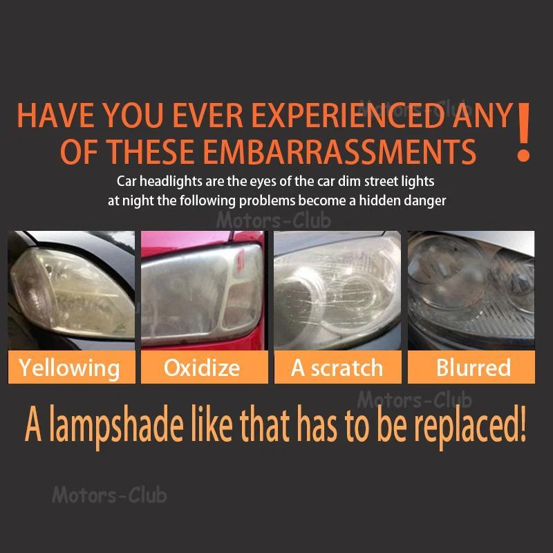 Cubierta de faros pantalla de lámpara Shell adhesivo para Audi A6 A6L C7 2016-2018 - Imagen 2 de 4