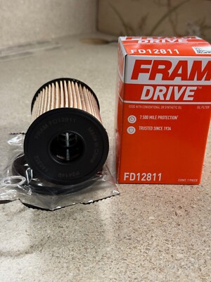 FRAM DRIVE ENGINE OIL FILTER FD12811 New