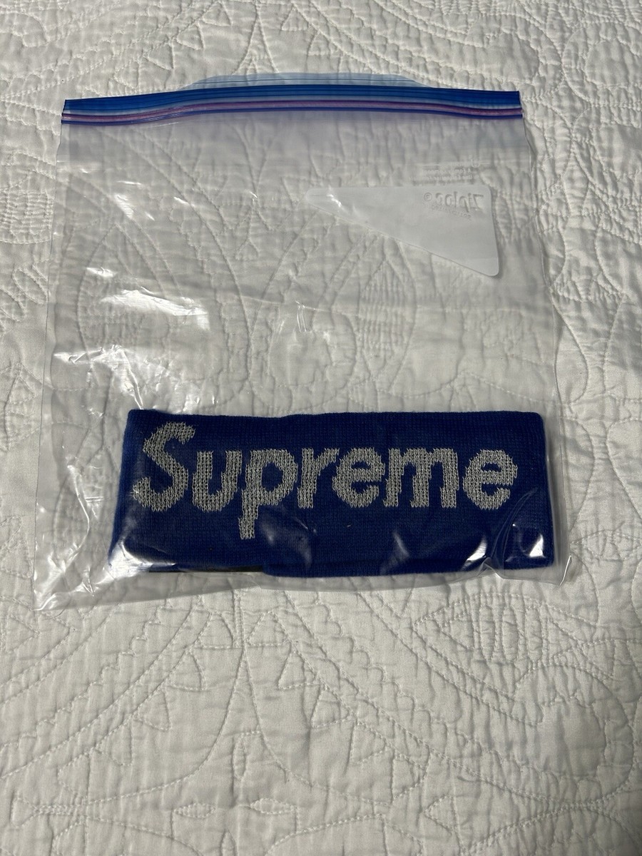 帽子 supreme newera reflective logo headband Supreme New Era Reflective Logo Headband (FW 16) White