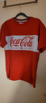 tommy hilfiger shirt coca cola S