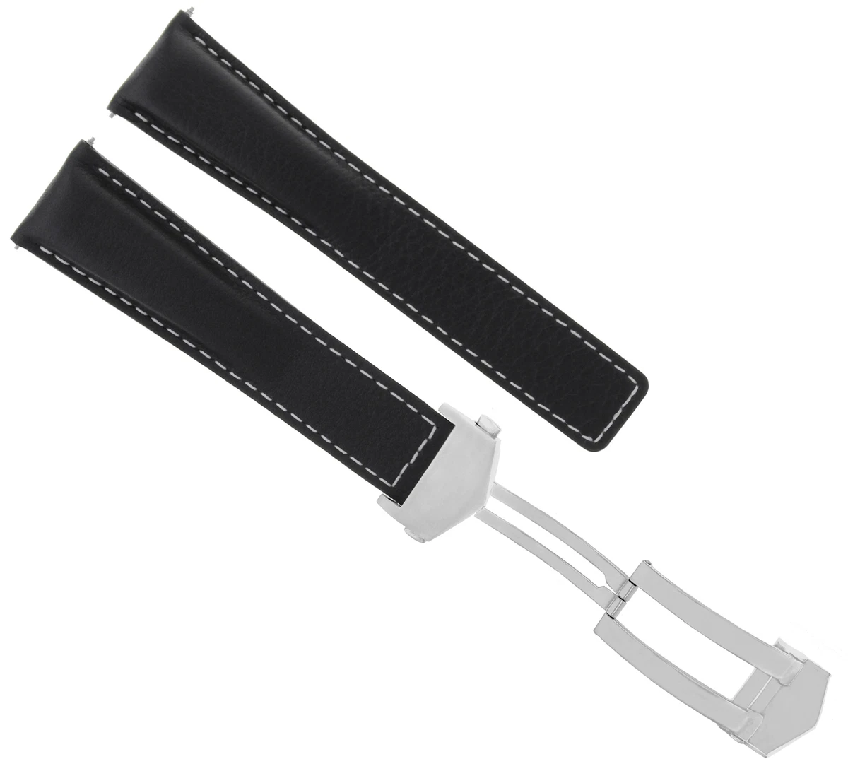 19MM LEATHER WATCH BAND STRAP FOR TAG HEUER 6000 WH1111 K WH1151