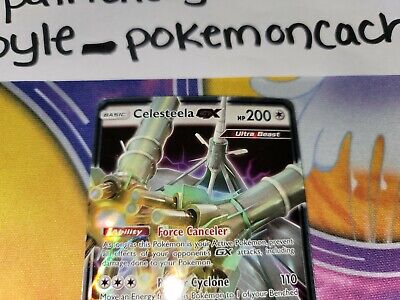 Pokemon Celesteela GX 163/214 Holo Ultra Rare Unbroken Bonds Near Mint