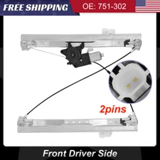 Power Window Regulator with Motor For 08-16 Chrysler Town & Country Front Left