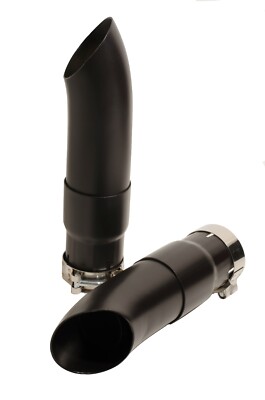 Radiant Cycles Shorty GP Exhaust 18-22 Harley FATBOY Fat Boy FLFB 107 114 BLACK