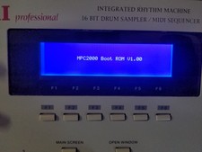 Akai Mpc 2000 Classic *8 Outs* *new Screen And Pad Sensors* + External Scsi2sd