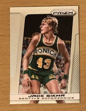 2013-14 PANINI PRIZM BASKETBALL BASE JACK SIKMA SEATTLE SUPERSONICS NBA FINALS