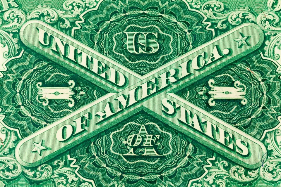 Series of 1917 $1 US Note in About Uncirculated AU Condition FR 37 - Image 4 of 4