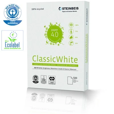 500 Blatt Premium Steinbeis Recycling Kopierpapier DIN A4 80 g/m² Druckerpapier