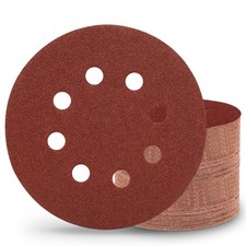 100 PCS 80 Grit 5 Inch Sanding Discs, Hook and Loop Sandpaper for Random Orbi... 0.25 per gallon