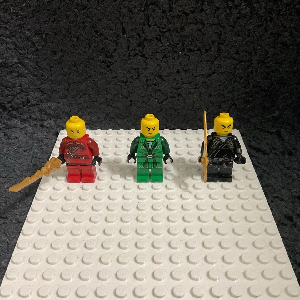LEGO Ninjago Figuren Set | Kai, Lloyd & Cole mit Waffen | guter Zustand - Bild 3 von 4
