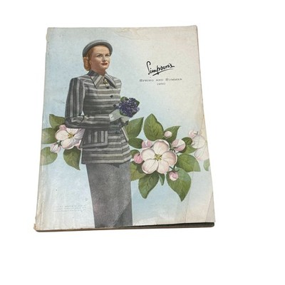 Sears Catalogue Book Canada Spring Summer 1950 PB Catalog