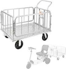 SuperHandy Heavy-Duty Cargo Trailer & Utility Cart - 1200 lbs Capacity, 8"