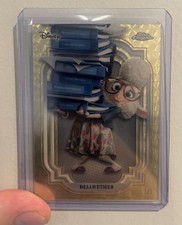 2024 Topps Chrome Disney Bellwether Zootopia 1/1 Superfractor 