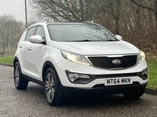 2014 KIA Sportage 2.0 CRDI KX-4 5dr Automatic AWD SUV + HPI CLEAR! + LONG MOT! +