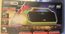 NEW Altec Lansing Storm chaser Emergency Radio Bluetooth Speaker NOAA AM/FM