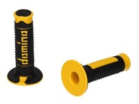 Domino Offroad Lenker Griffe Universal Schwarz/Gelb