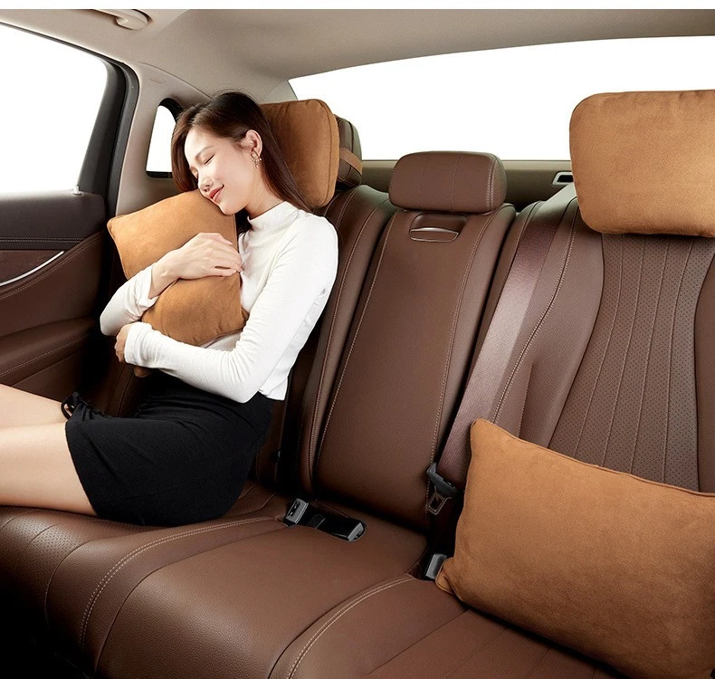 Car Headrest Memory Foam Pillow Head Neck Rest Support Cushion Fit For Lincoln - Изображение 2 из 4