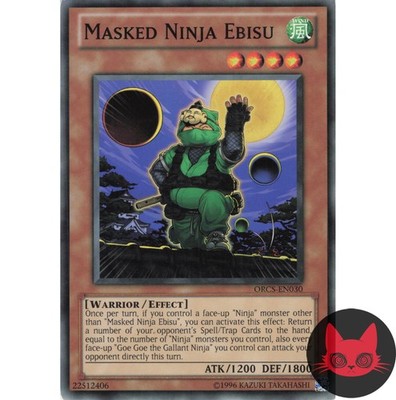 Yugioh Maskierter Ninja Ebisu ORCS-DE030 Common LP