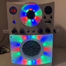 The Singing Machine SML385 Karaoke System With Mics White Nice 