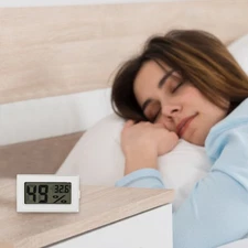 Electronic Hygrometer Thermometer Temperature Humidity Desktop Monitor