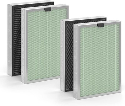 Medify MA-125 Replacement Filter 2-Pack | HEPA H14, Carbon, Pre-Filter