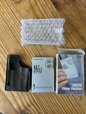 Realistic AM/FM Stereo Mate 12-119 Pocket Radio Silver Headphone Jack