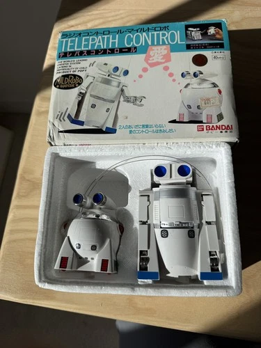 Vintage Bandai Telepath Control Mild Robo Radio Controlled Robot Japan Boxed