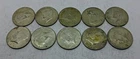 (Lot 36) 1965-69 40% Silver Kennedy Half Dollar Lot Of 10 Halves