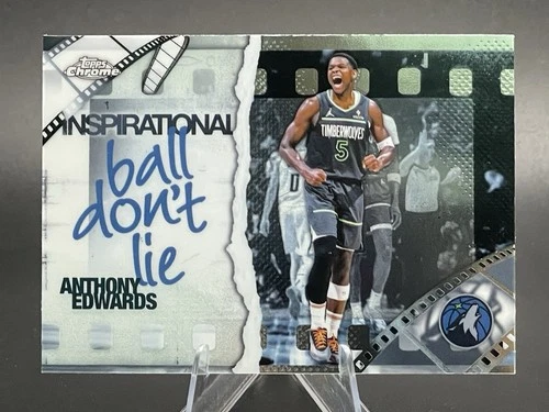 2025 Topps Chrome Anthony Edwards Base (RAW)