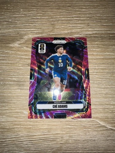 Che Adams 2026 Panini Prizm FIFA World Cup Pink Wave Prizm /45 #391 Scotland