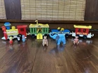 Vintage 1973-1978 Fisher Price Play Family Circus Train 991 Complete Set