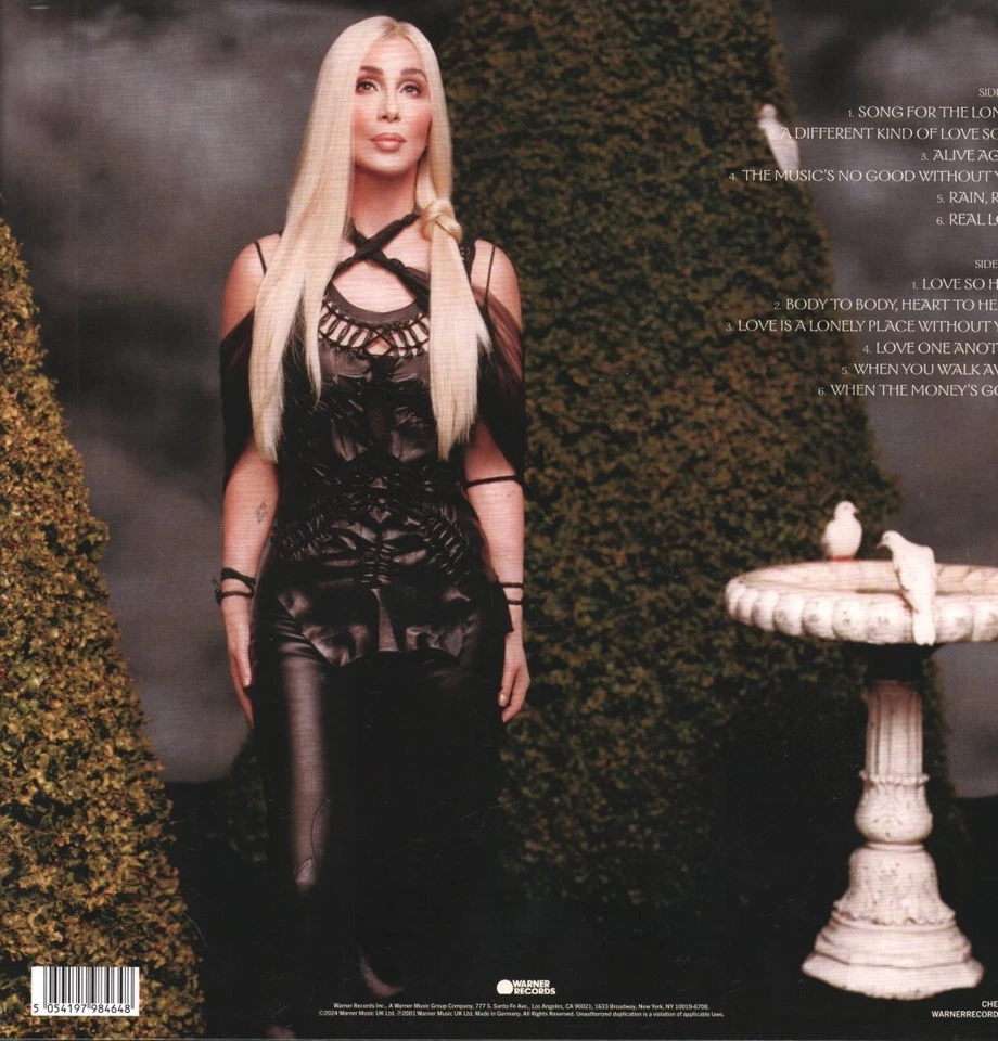 Cher Living Proof LP vinyl Europe Warner Music UK 2024 Limited edition Cola - Image 2 of 2