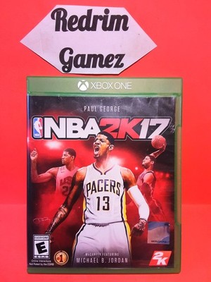 NBA 2K17 Paul George Microsoft XBOX ONE Video Games Arcade Sports