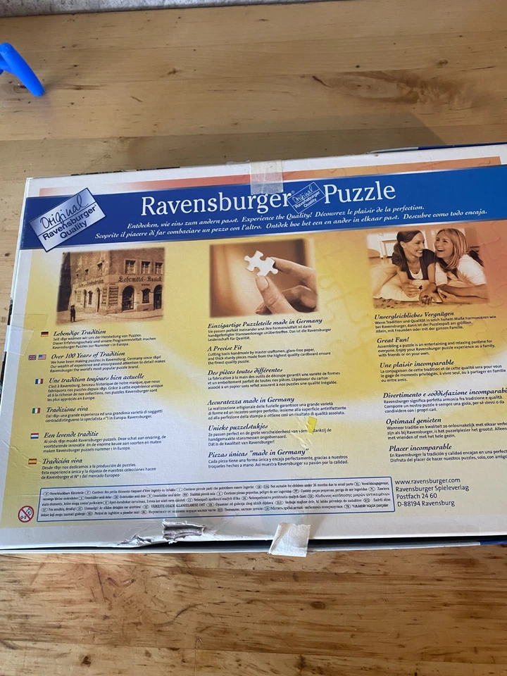 Rompecabezas Ravensburger 1000 piezas pato mallardo difícil de encontrar en vuelo 157068 usado Foto 3 de 4